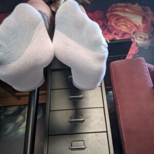gebruikte witte sokken kopen