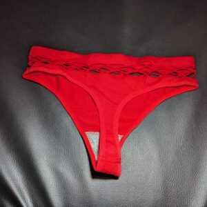 gedragen slipje sexy rood bestellen