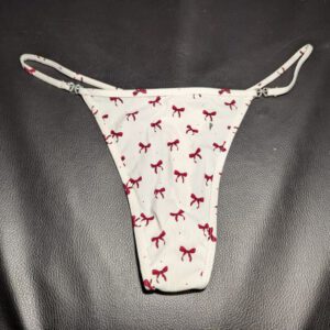 gedragen witte string schattig