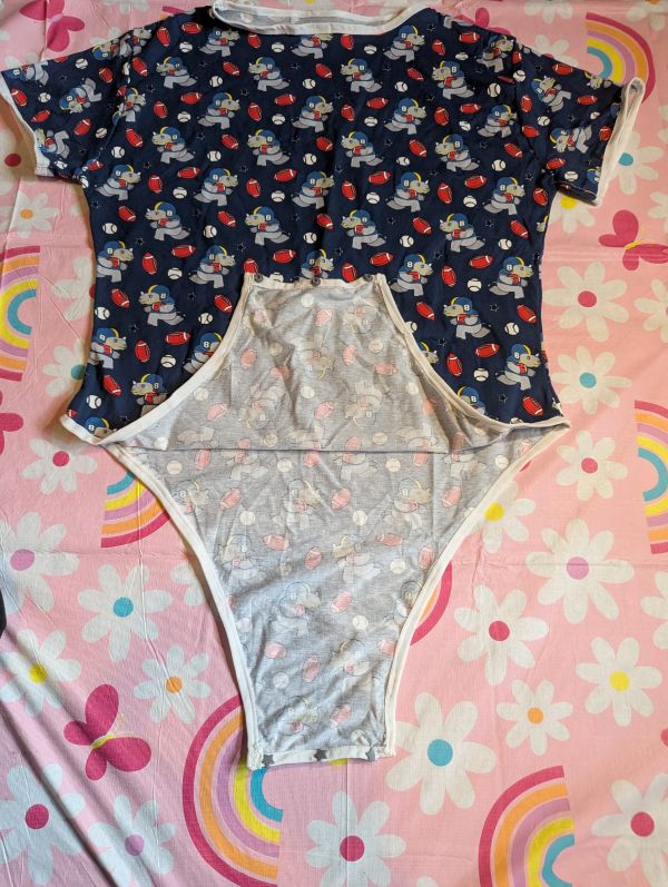 adult baby romper handgemaakt