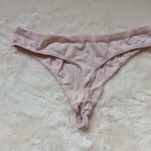 katoenen slipje gedragen (oud versleten)